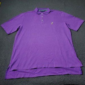 Polo Golf Ralph Lauren Shirt  Mens L Large Purple  Short Sleeve